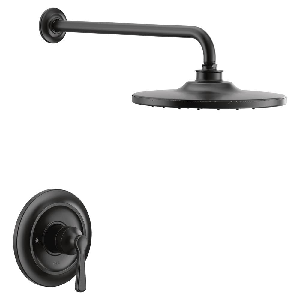 Moen - Colinet M-CORE 3-Series 1-Handle Shower Trim Kit in Matte Black (Valve Sold Separately) - Matte Black