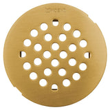 Moen - 4-1/4-Inch Snap-In Shower Drain Cover, Brushed Gold - Brushed Gold