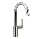 Moen - Align One-Handle High-Arc Modern Kitchen Faucet, Chrome - Chrome