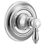 Moen - Weymouth 1-Handle M-CORE Transfer Valve Trim Kit in Chrome (Valve Sold Separately) - Chrome