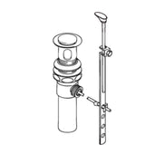 Moen - Pop-Up Waste Kit - Chrome
