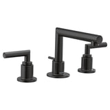 Moen - Arris 8 in. Widespread 2-Handle Bathroom Faucet Trim Kit in Matte Black (Valve Sold Separately) - Matte Black