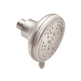 Moen - 4-Inch Five-Function Eco-Performance Showerhead, Brushed Nickel - Brushed Nickel