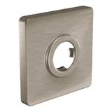 Moen - Square Shower Arm Flange, Brushed Nickel - Brushed Nickel