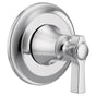 Moen - Flara 1-Handle M-CORE Transfer Valve Trim Kit in Chrome (Valve Sold Separately) - Chrome