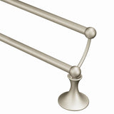 Moen - Brushed Nickel 24'' Double Towel Bar - Brushed Nickel