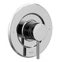 Moen - Align Posi-Temp Pressure Balancing Modern Tub and Shower Valve Trim Kit Valve Required, Chrome - Chrome