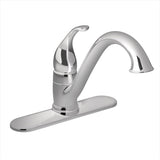 Moen - Camerist One-Handle Low Arc Kitchen Faucet, Chrome - Chrome