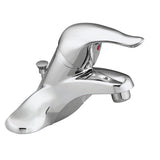 Moen - Chateau One-Handle Low-Arc Bathroom Faucet with Drain Assembly, Chrome - Chrome