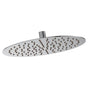 Moen - 12'' Eco-Performance Razor Thin Rainshower Shower Head, Chrome - Chrome