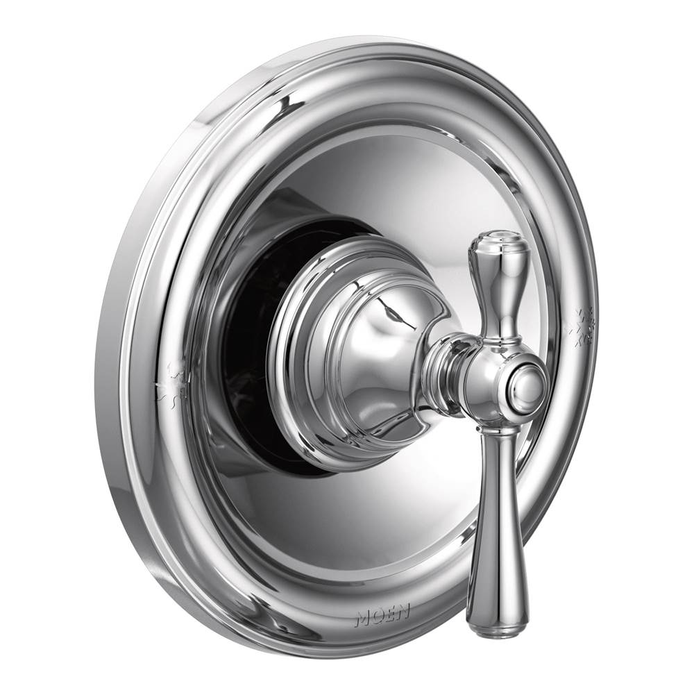 Moen - Kingsley Moentrol Tub and Shower Valve Trim Kit, Valve Required, Chrome - Chrome
