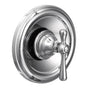 Moen - Kingsley Moentrol Tub and Shower Valve Trim Kit, Valve Required, Chrome - Chrome