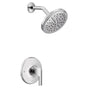 Moen - Doux M-CORE 3-Series 1-Handle Shower Trim Kit in Chrome (Valve Sold Separately) - Chrome