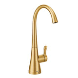 Moen - Sip Transitional Cold Water Kitchen Beverage Faucet with Optional Filtration System, Brushed Gold - Brushed Gold