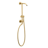 Moen - Shower Rail System with 2-Function Diverter in Brushed Nickel (Valve Sold Separately) - Brushed Gold