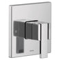 Moen - 90 Degree M-CORE 3-Series 1-Handle Valve Trim Kit in Chrome (Valve Sold Separately) - Chrome
