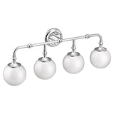 Moen - Chrome Four Globe Bath Light - Chrome