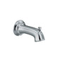 Moen - Dartmoor 1/2-Inch Slip Fit Connection Diverter Tub Spout, Chrome - Chrome