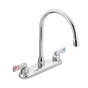 Moen - Chrome two-handle kitchen faucet - Chrome
