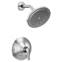 Moen - Doux 1-Handle Eco-Performance Posi-Temp Shower Faucet Trim Kit in Chrome (Valve Sold Separately) - Chrome