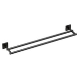 Moen - Matte Black 24'' Double Towel Bar - Matte Black