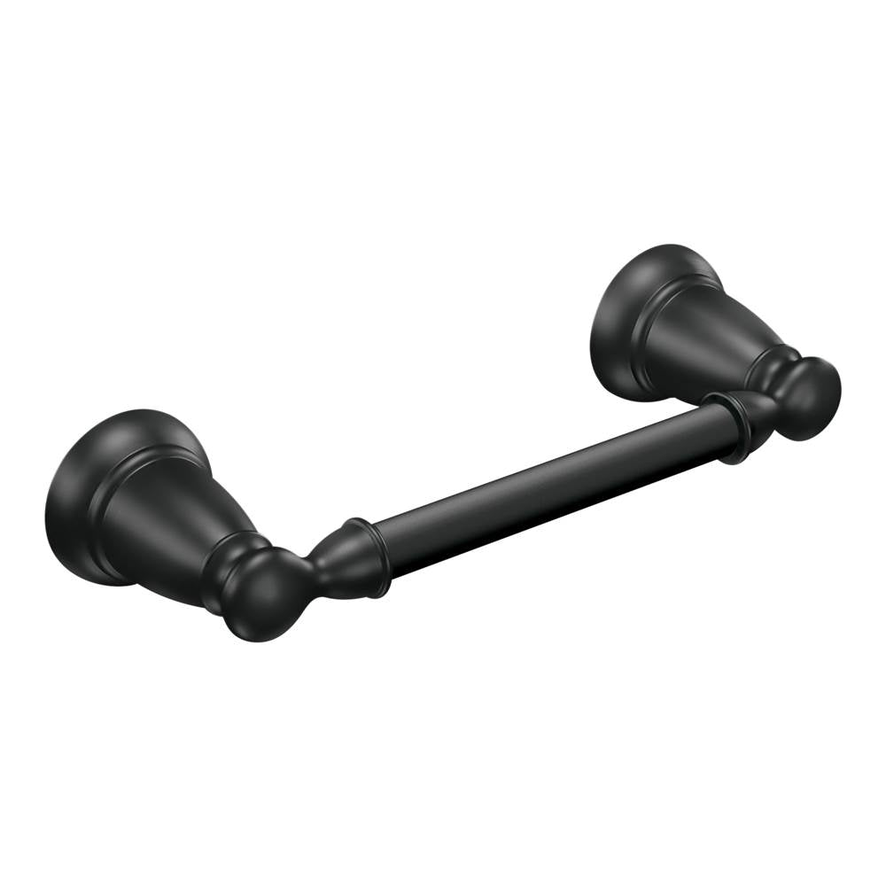 Moen - Matte Black Pivoting Paper Holder - Matte Black