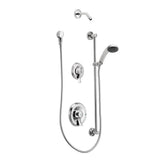 Moen - Chrome transfer Posi-Temp(R) all-metal trim kits - Chrome