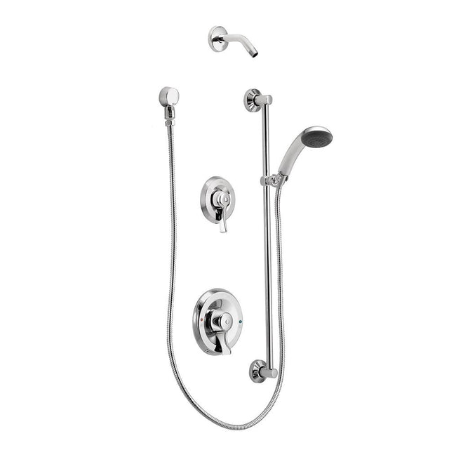 Moen - Chrome transfer Posi-Temp(R) all-metal trim kits - Chrome