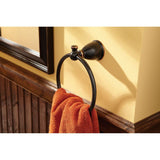 Matte Black Towel Ring