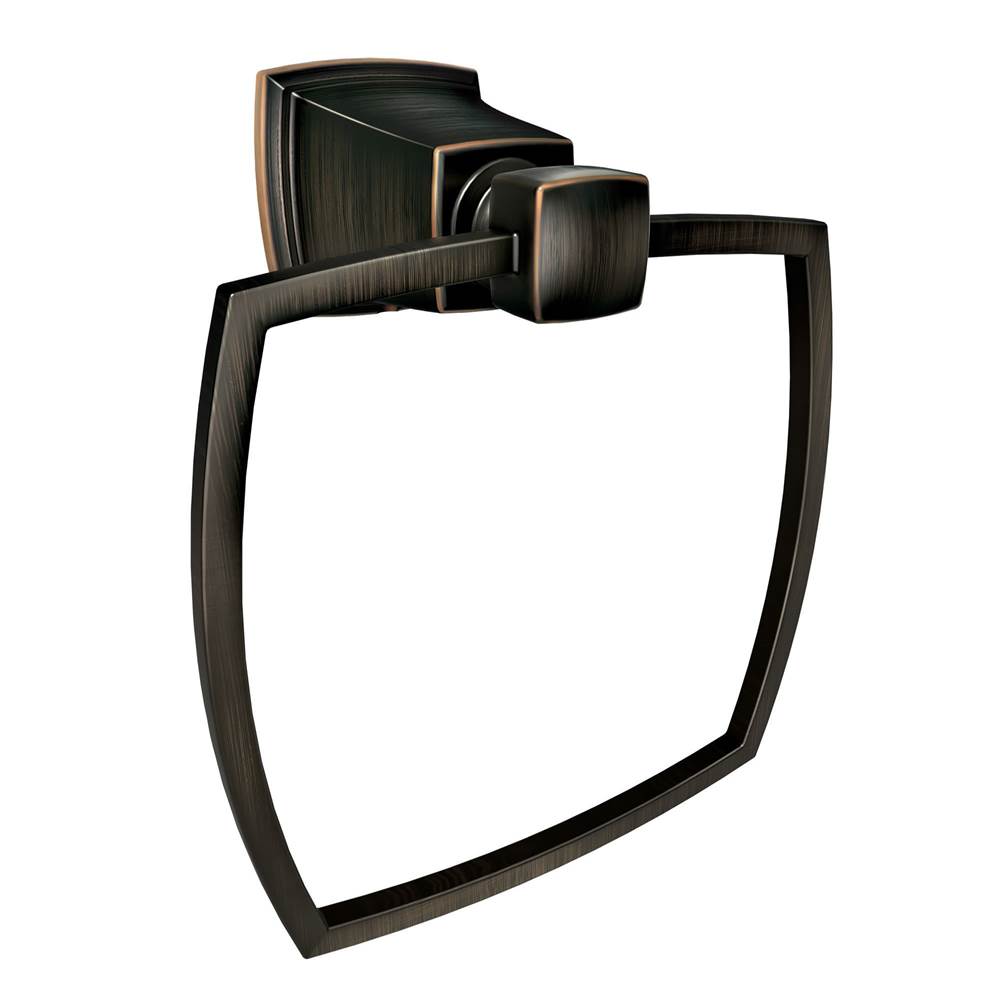 Brushed Nickel Towel Ring
