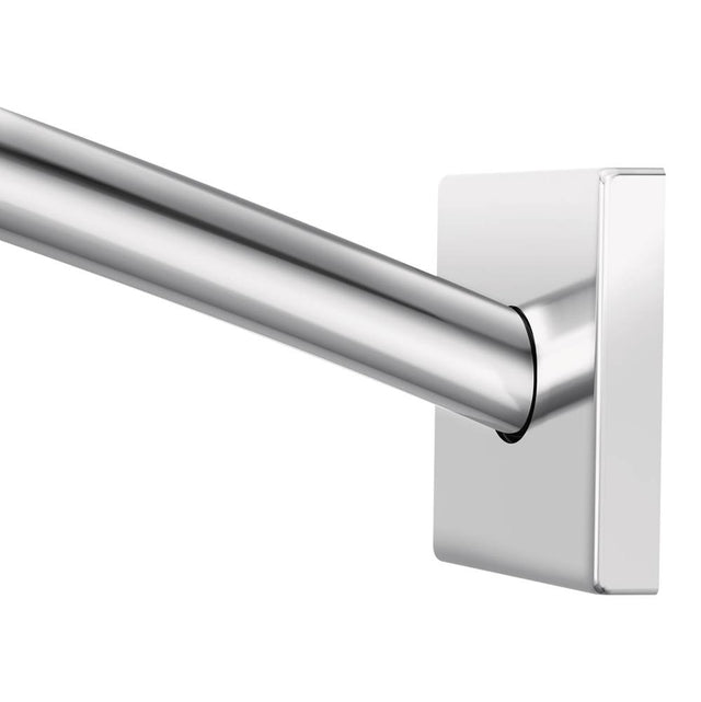 Moen - Chrome Adjustable Curved Shower Rod - Chrome