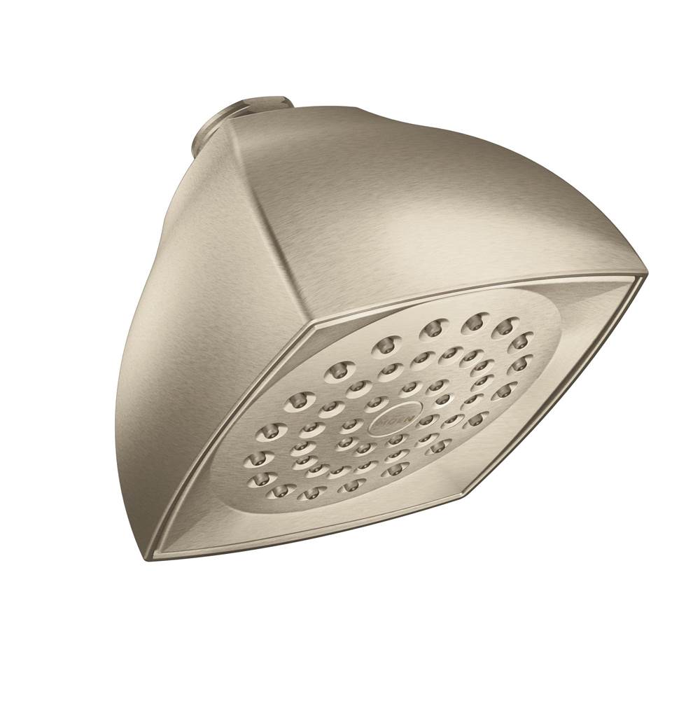 Moen - One-Function Moenflo Water Sense Showerhead, Brushed Nickel - Brushed Nickel