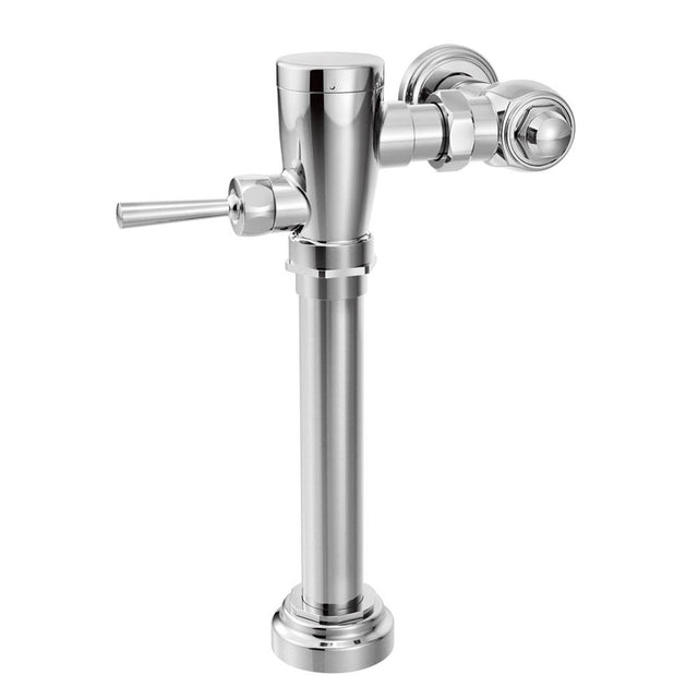 Moen - Chrome manual flush valve 1 1/2'' water closet - Chrome
