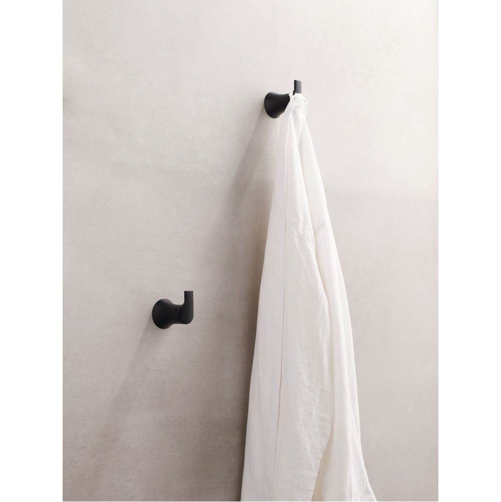 Matte Black Single Robe Hook