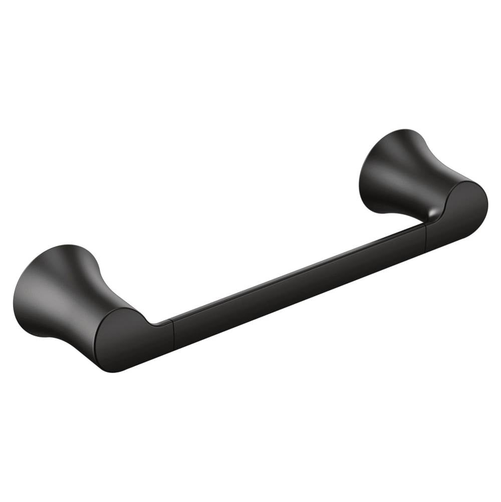 Matte Black Hand Towel Bar