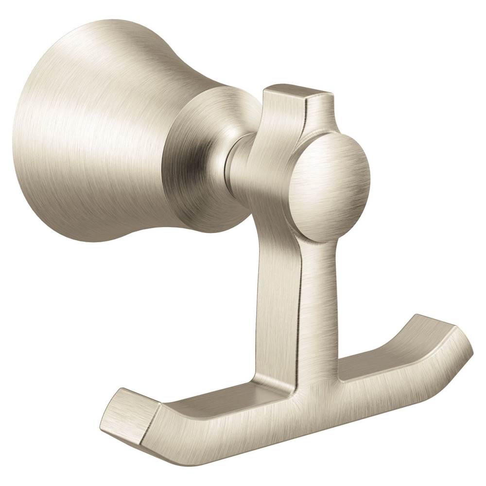 Brushed Gold Double Robe Hook