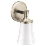 Brushed Gold One Globe Bath Light