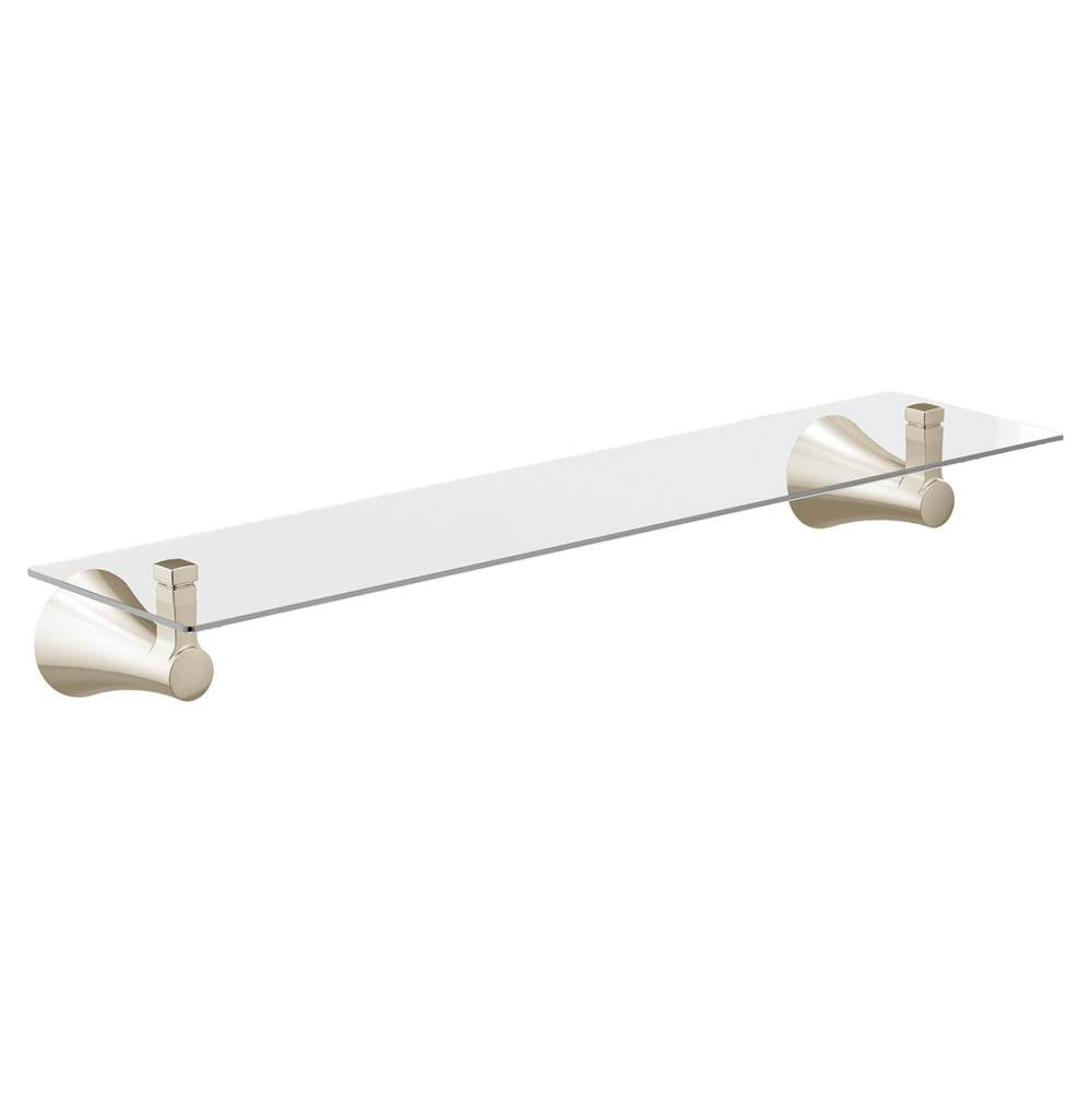 Brushed Gold Vanity Shelf