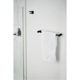 Matte Black Double Robe Hook