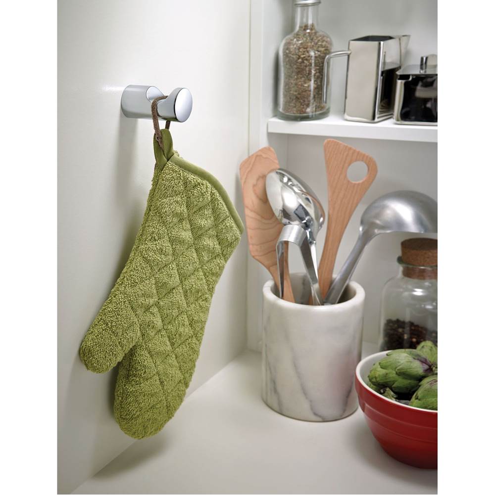 Brushed Gold Single Robe Hook