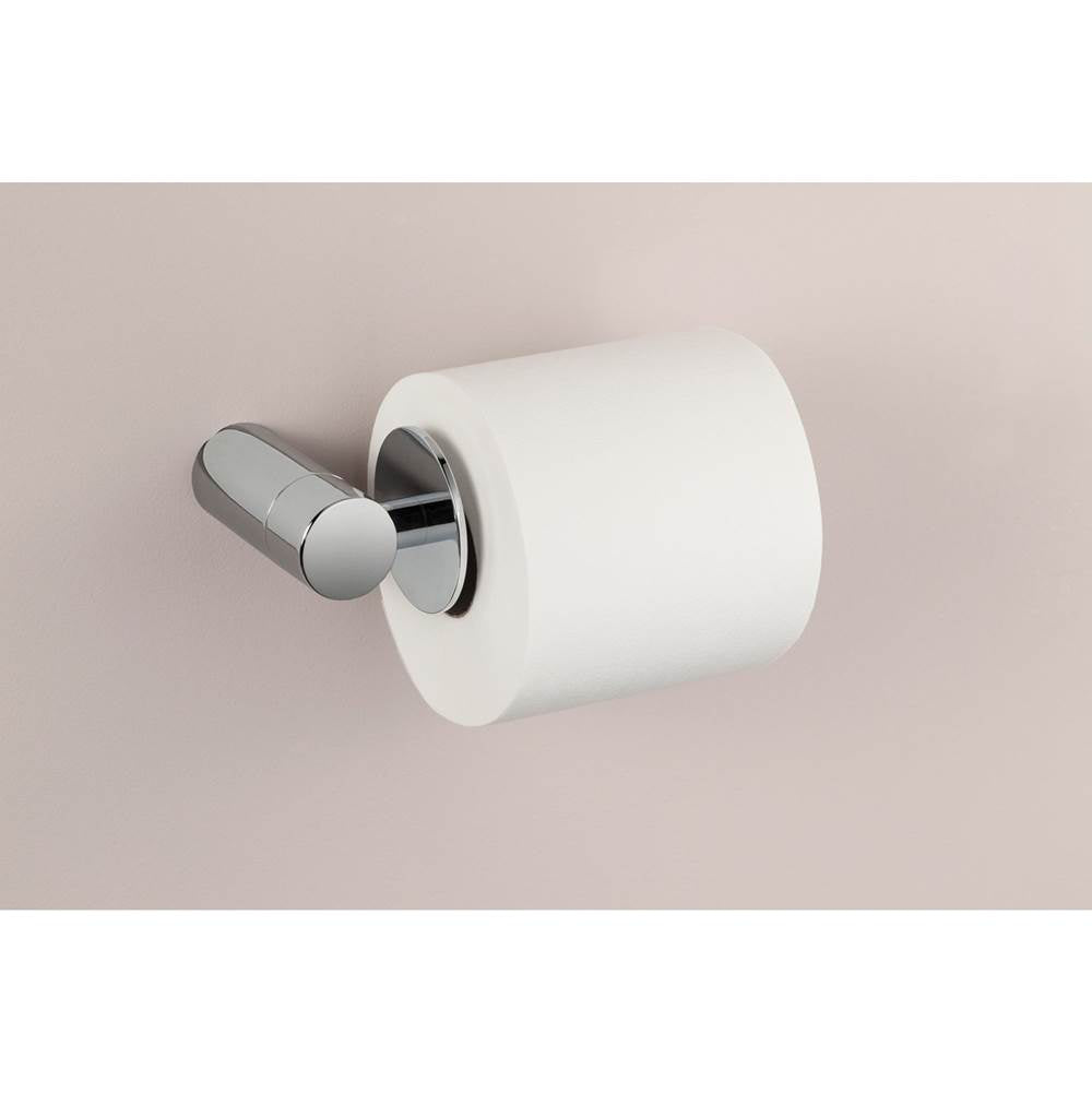 Matte Black Single-Post Paper Holder