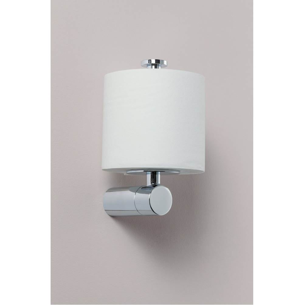 Matte Black Single-Post Paper Holder