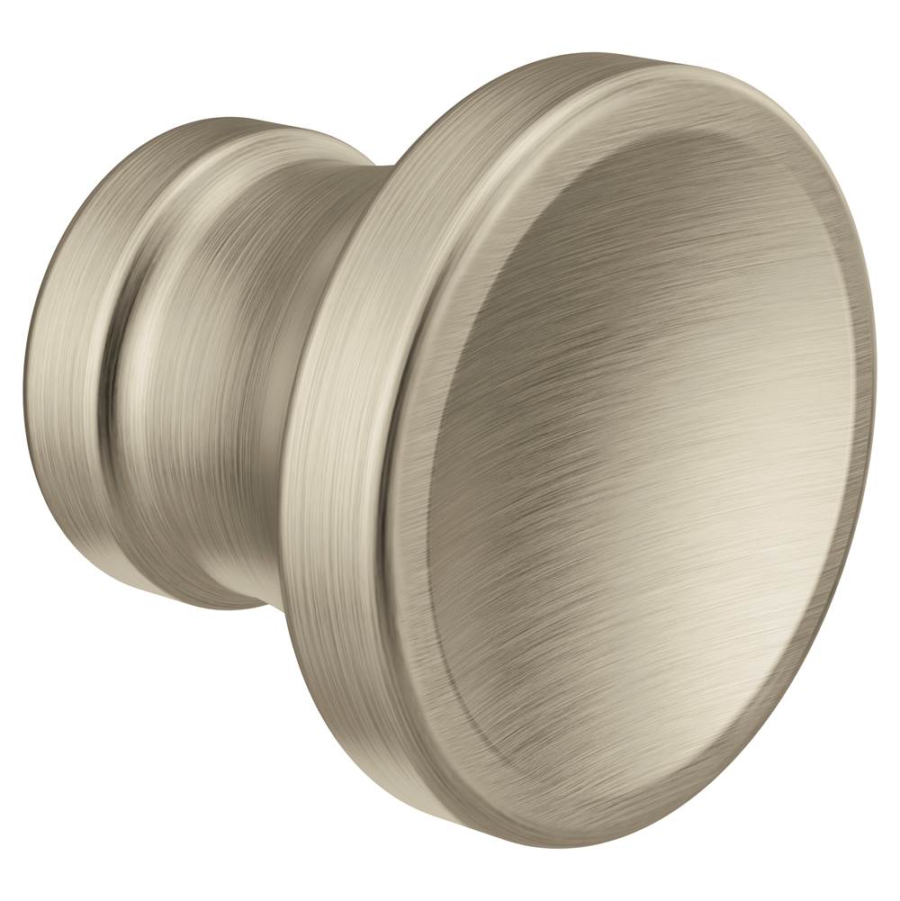 Moen - Brushed Nickel Drawer Knob - Brushed Nickel