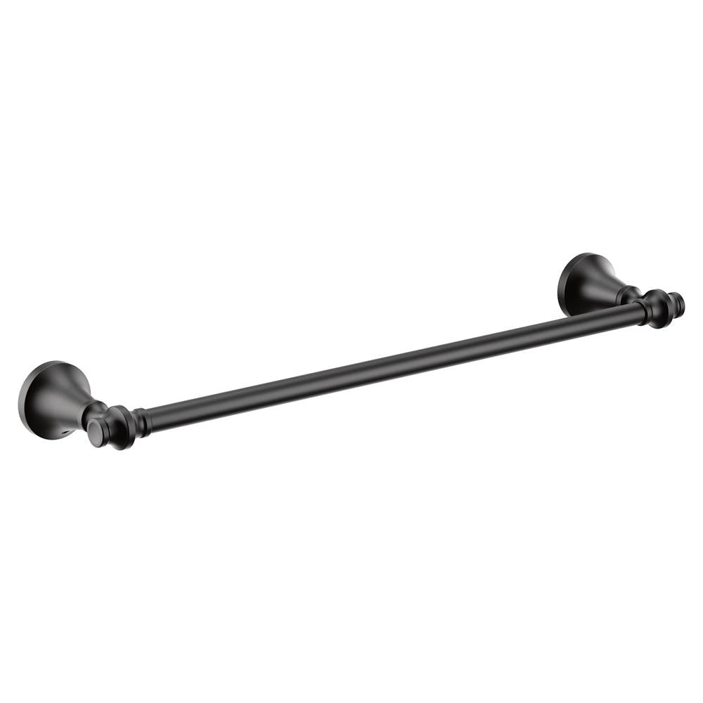 Moen - Matte Black Towel Bar - Matte Black