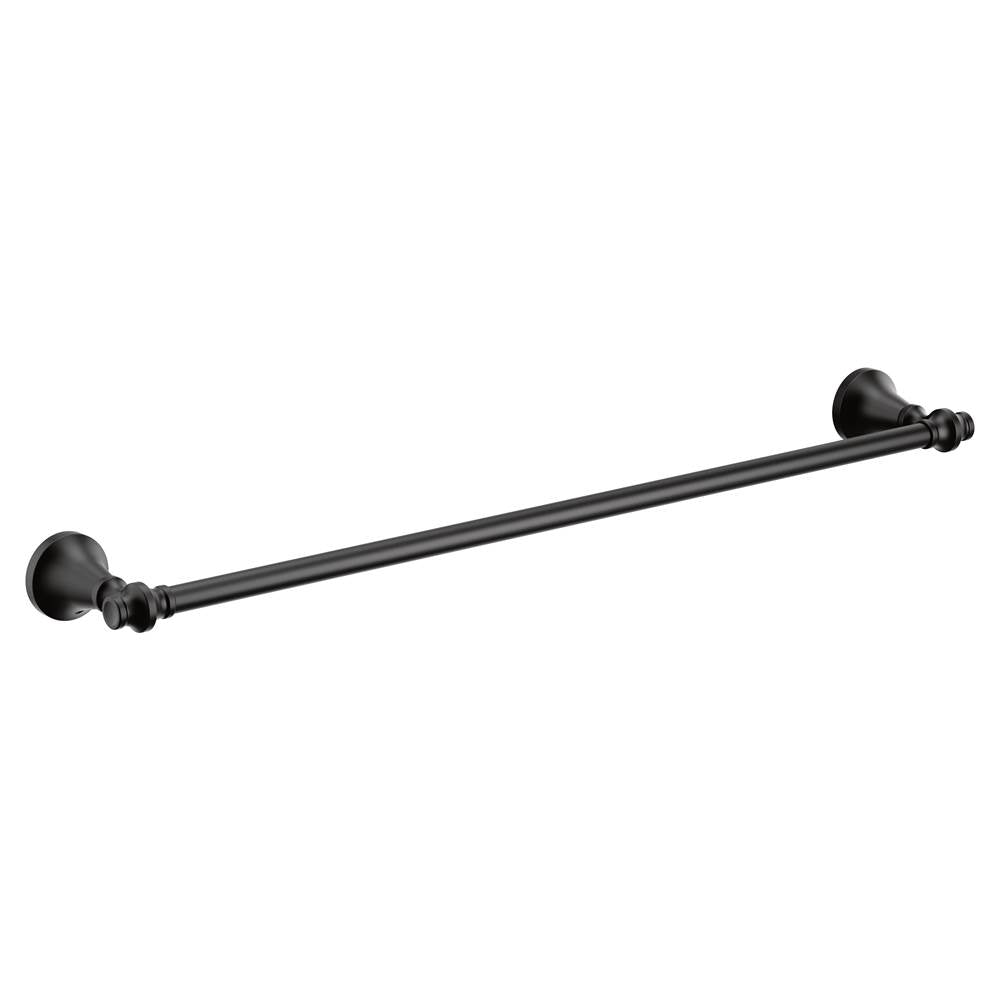 Moen - Matte Black Towel Bar - Matte Black