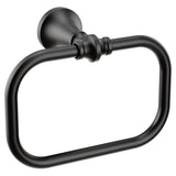 Moen - Matte Black Towel Ring - Matte Black