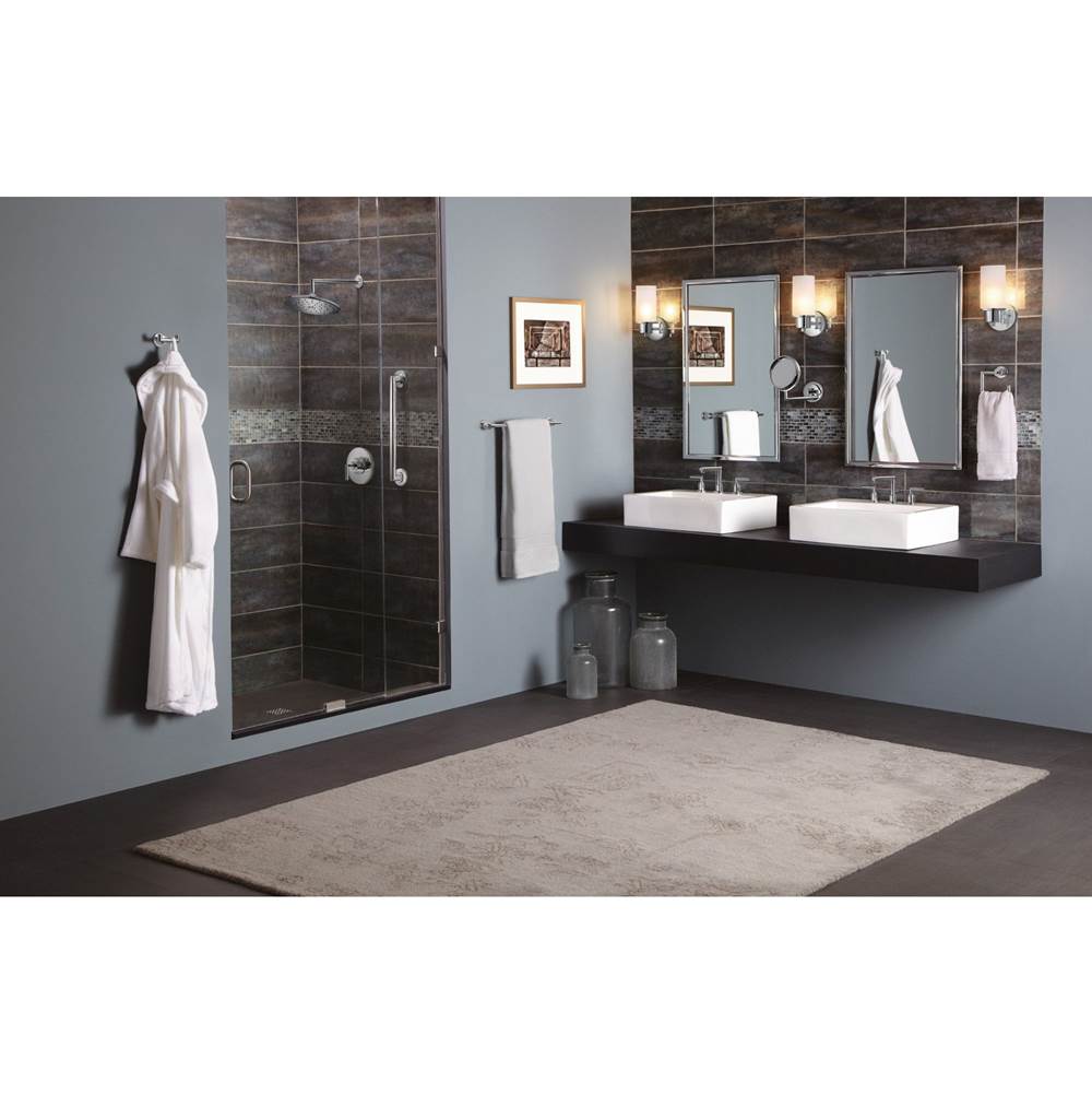 Matte Black 18'' Towel Bar