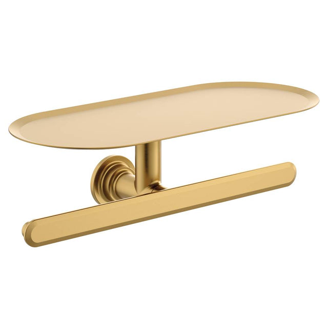 Moen - Brushed Gold Double Paper Holder - Brushed Gold