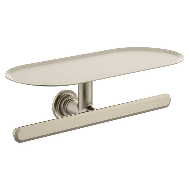 Moen - Brushed Nickel Double Paper Holder - Brushed Nickel