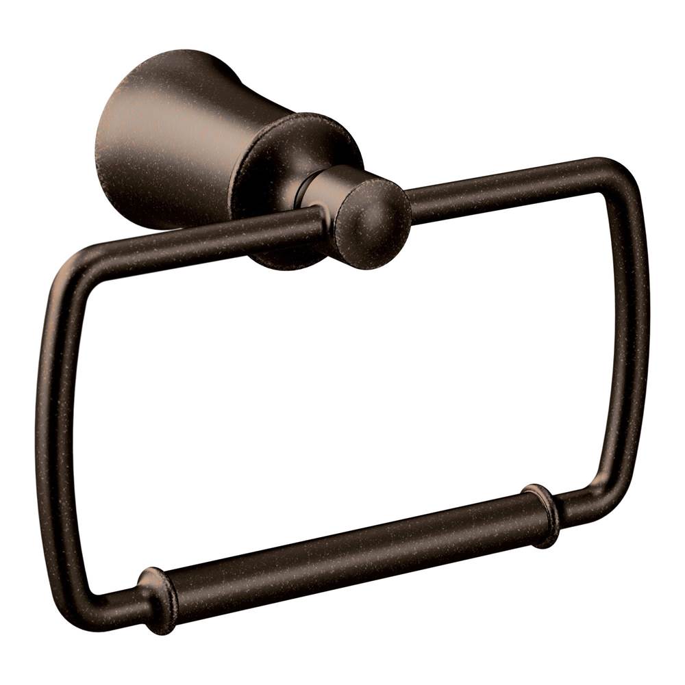 Matte Black Towel Ring
